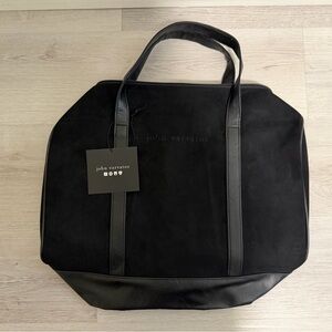 John Varvatos Black Duffel Bag
